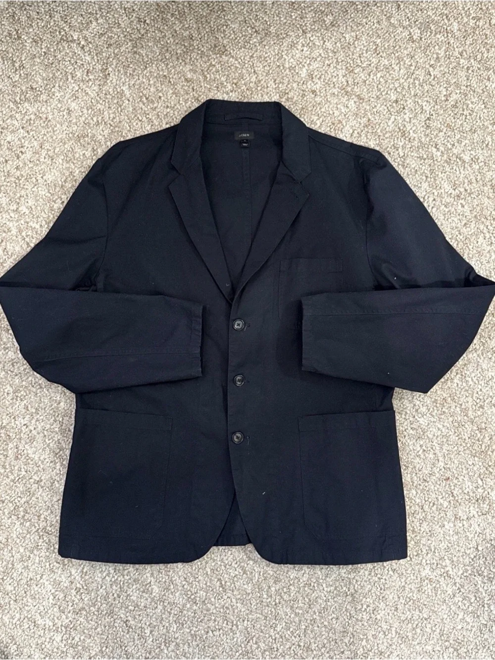 J. Crew Men’s Navy Chore Coat Blazer Size XL
